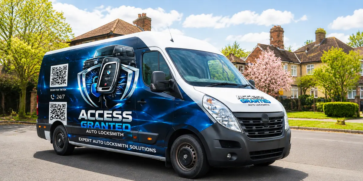 Access Granted auto locksmith service van